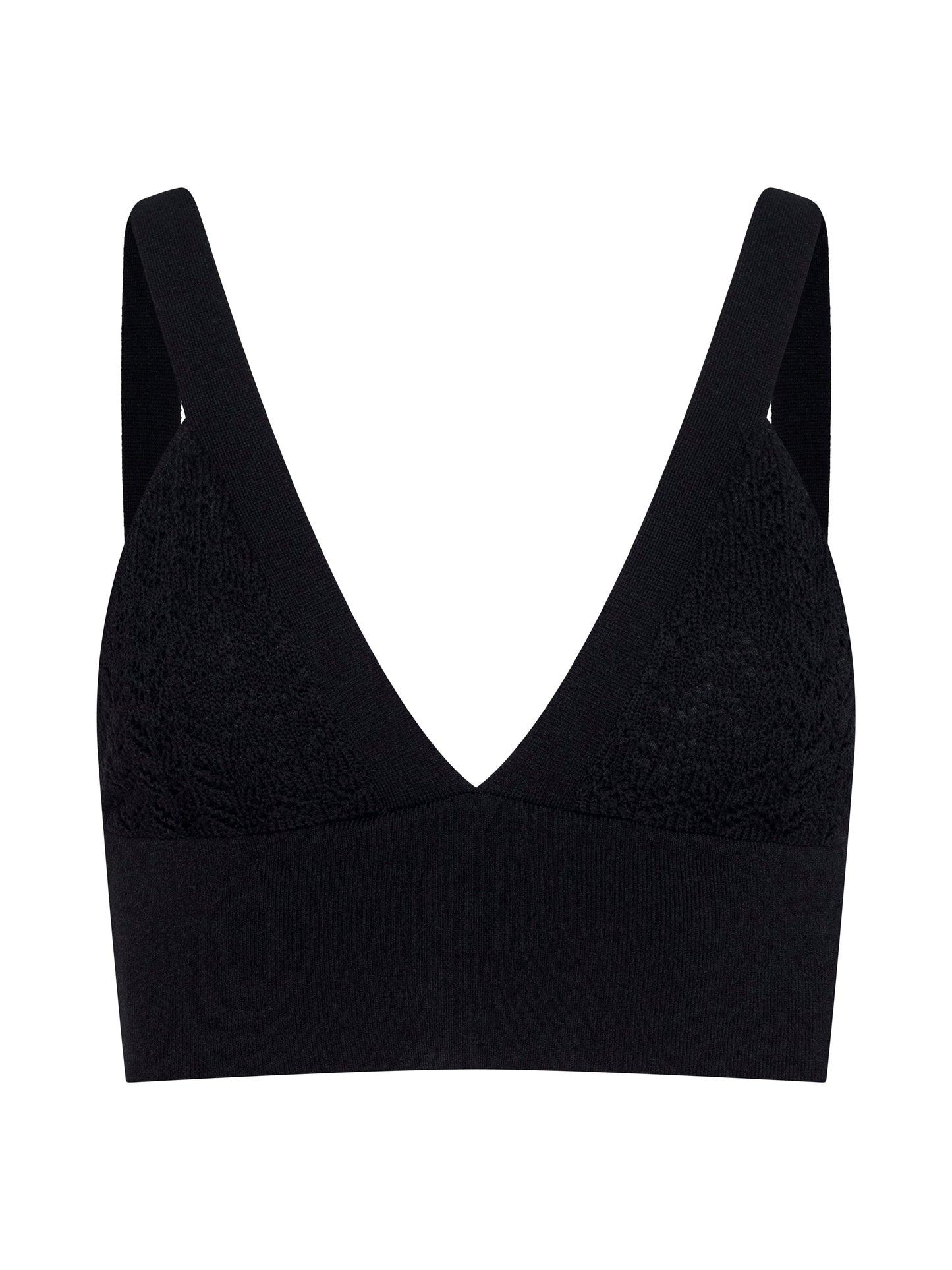 Reverie Pointelle Knit Bralette