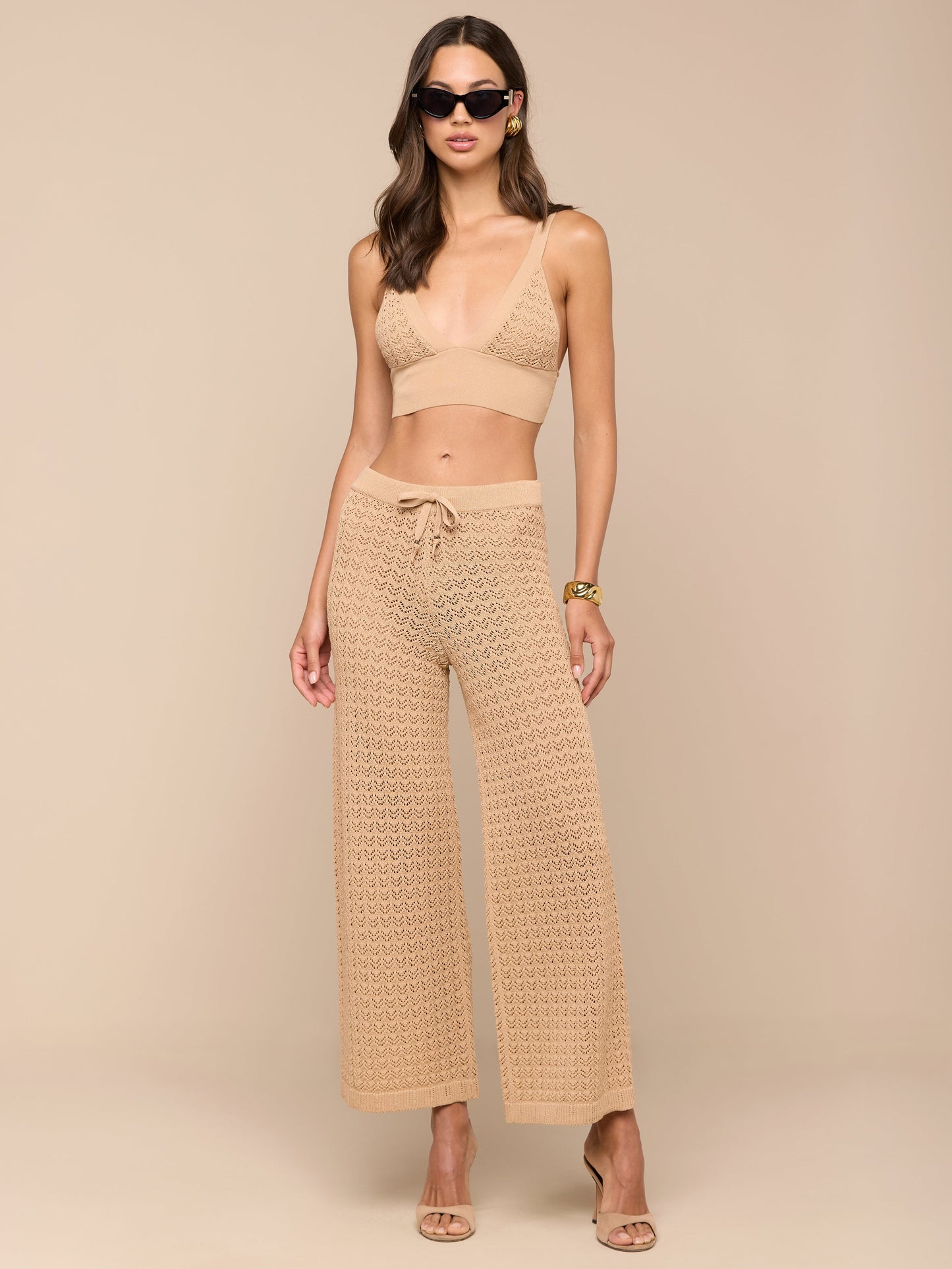 Reverie Pointelle Knit Bralette