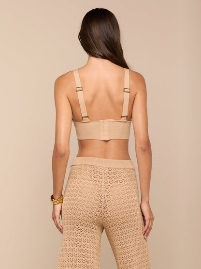 Reverie Pointelle Knit Bralette