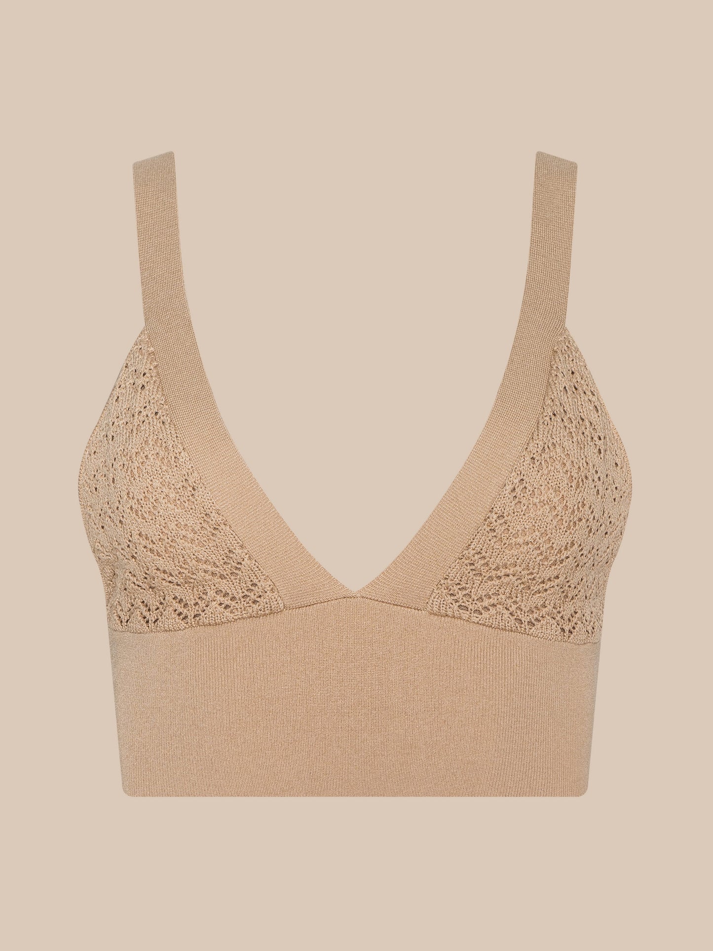 Reverie Pointelle Knit Bralette