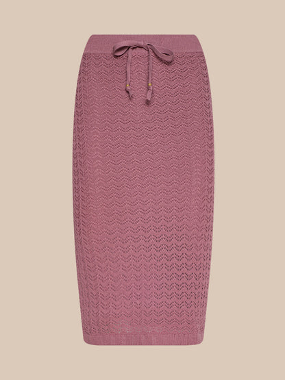Lacen Pointelle Knit Skirt