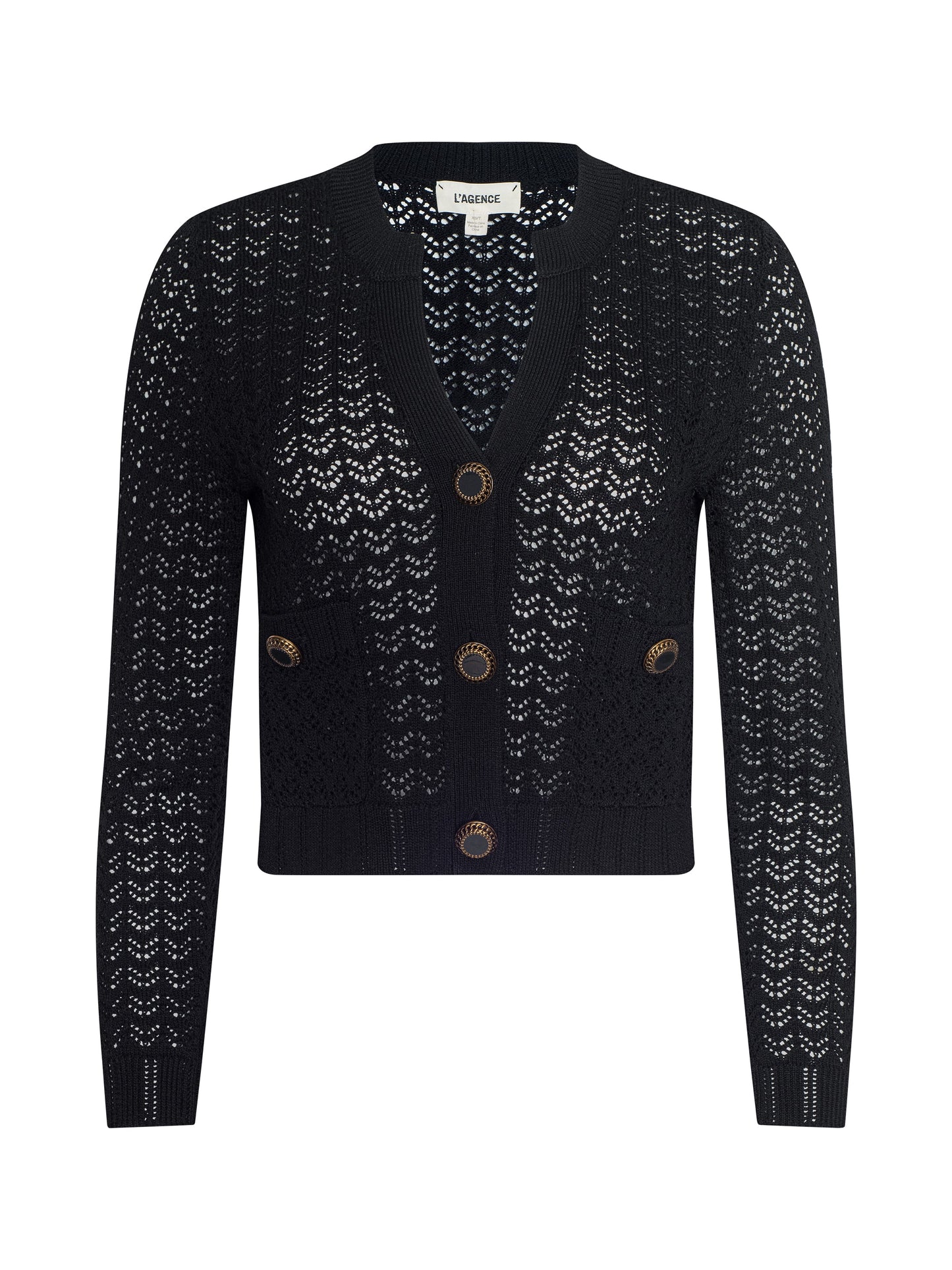 Orla Pointelle Knit Cardigan