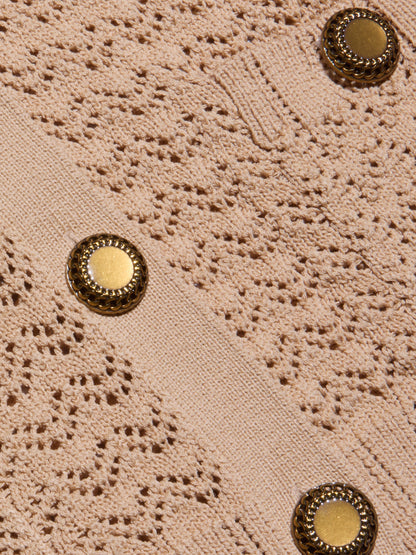 Orla Pointelle Knit Cardigan