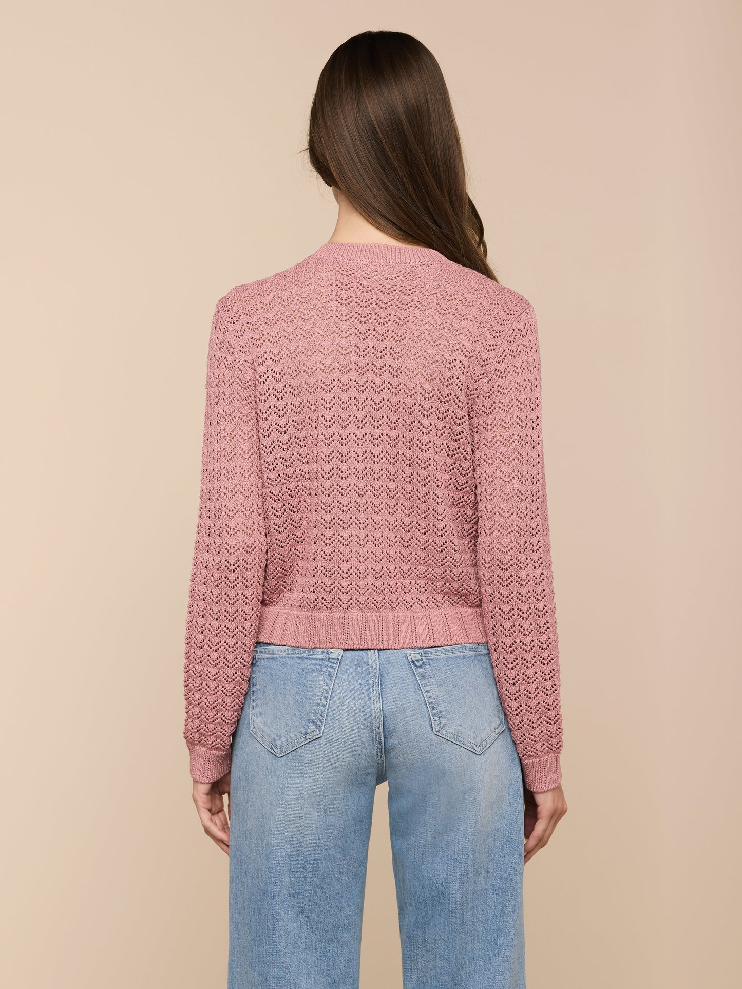 Orla Pointelle Knit Cardigan