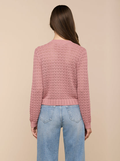 Orla Pointelle Knit Cardigan