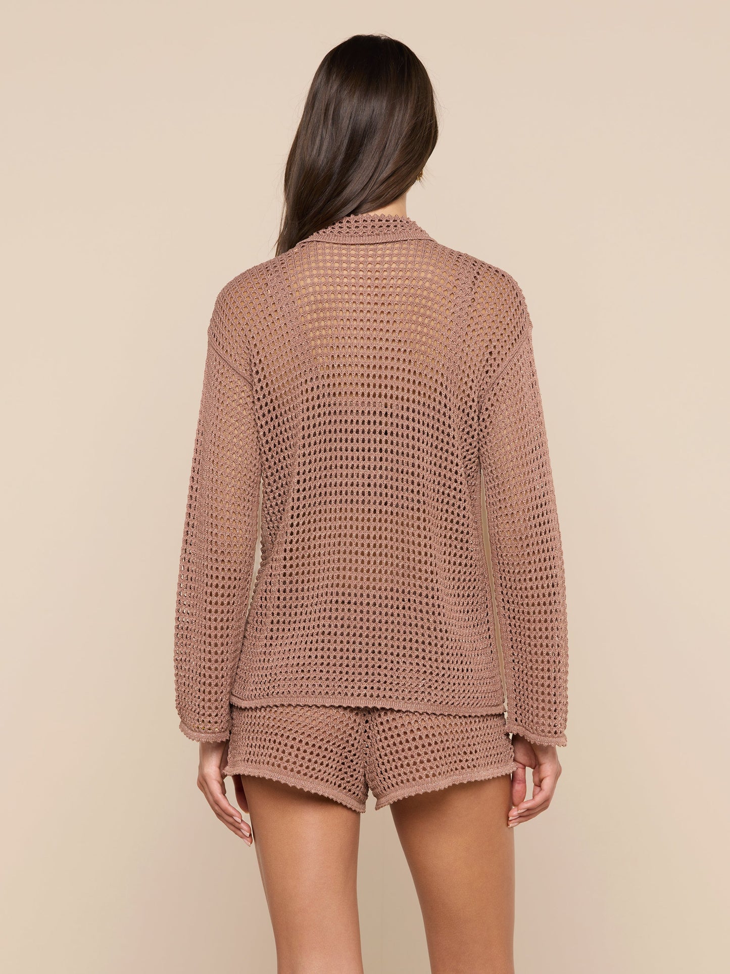 Mariana Pointelle Knit Shirt