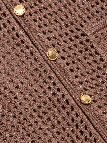 Mariana Pointelle Knit Shirt