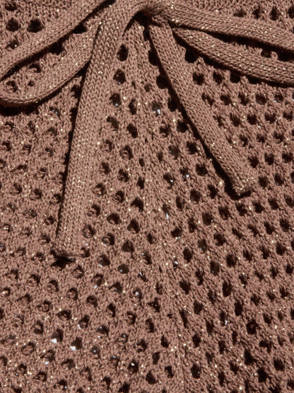 Solan Pointelle Knit Short