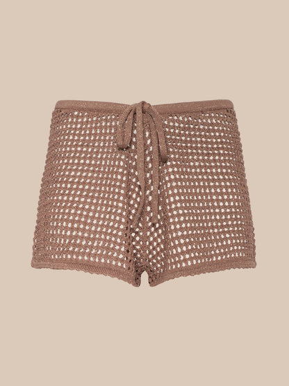 Solan Pointelle Knit Short