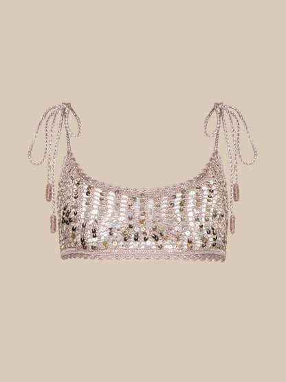 Taline Crocheted Bralette