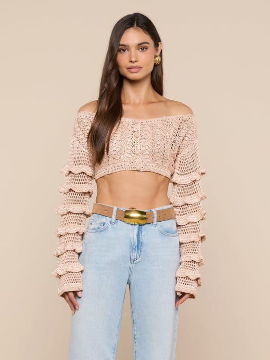 Fey Crocheted Top