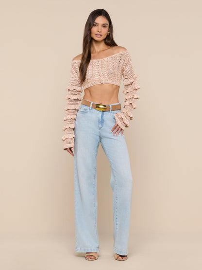 Fey Crocheted Top