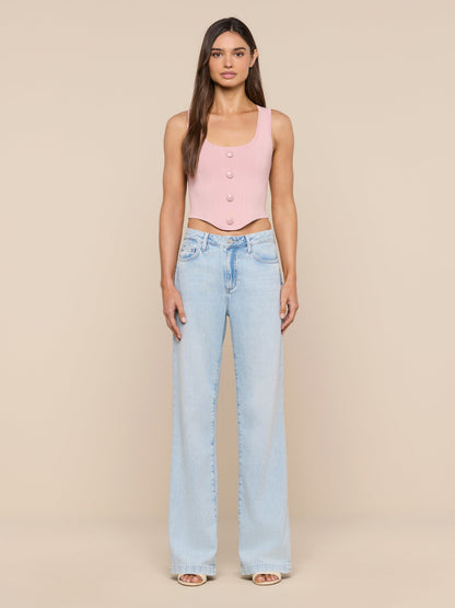 Dove Knit Corset Top