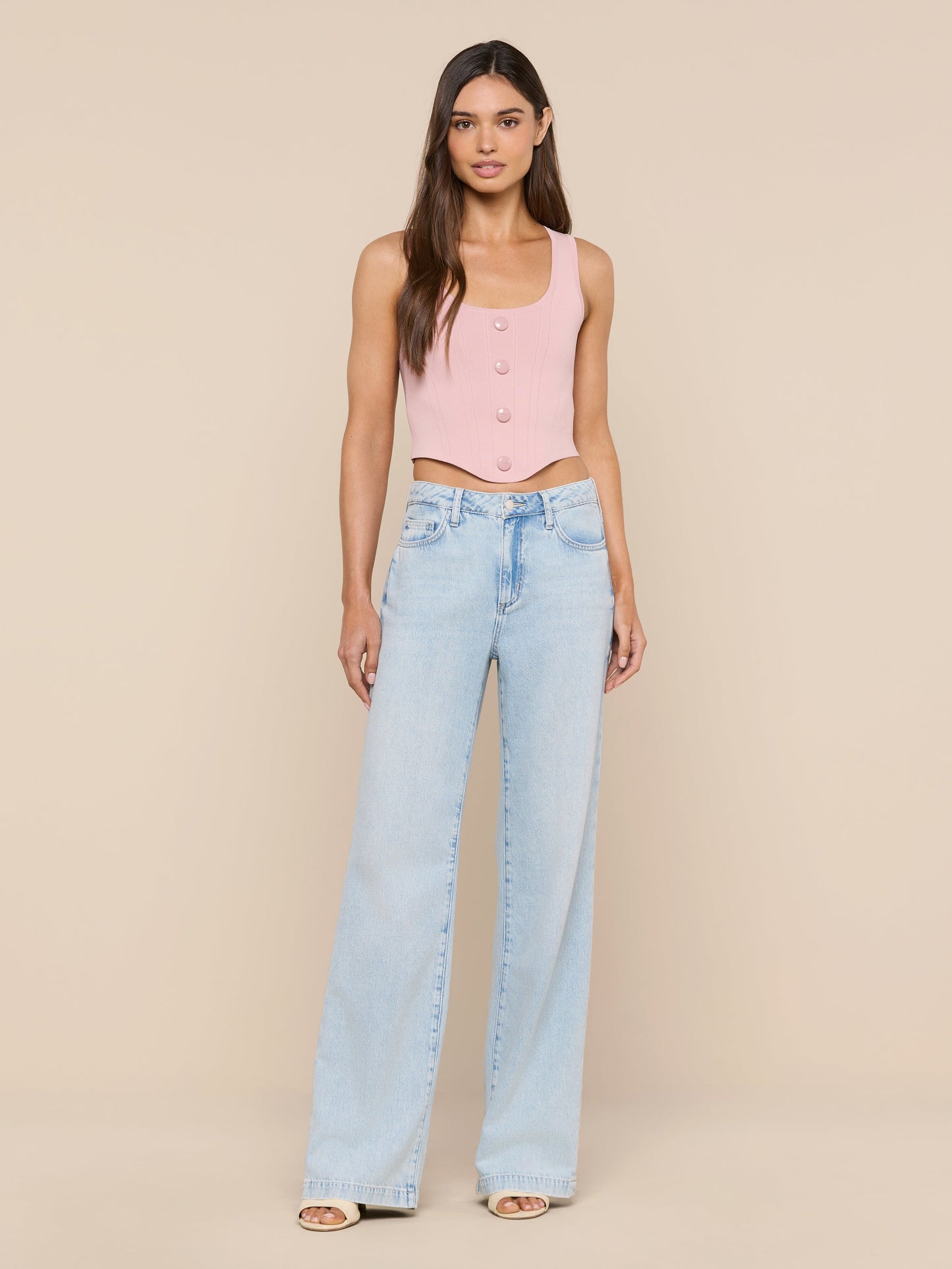 Dove Knit Corset Top