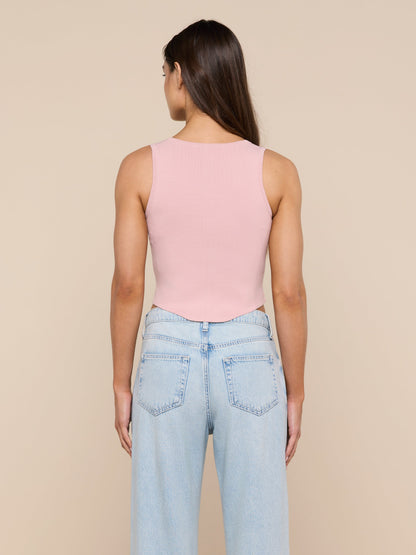 Dove Knit Corset Top