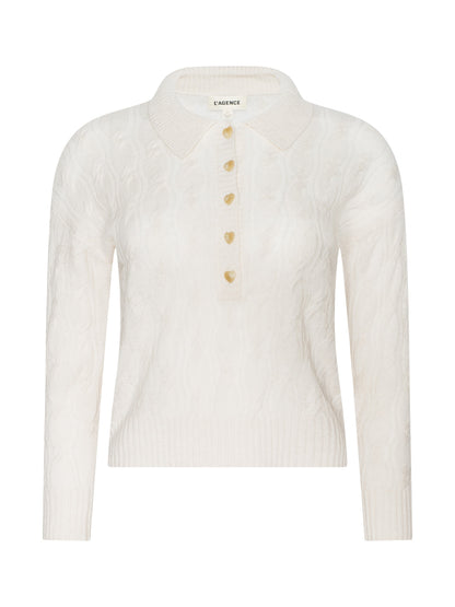 Airy Cabled Sweater