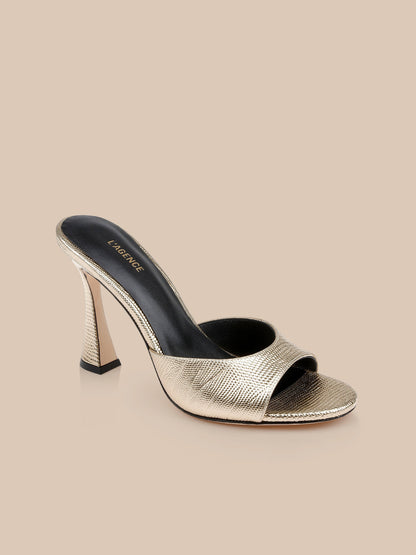 Avery Leather Open-Toe Mule