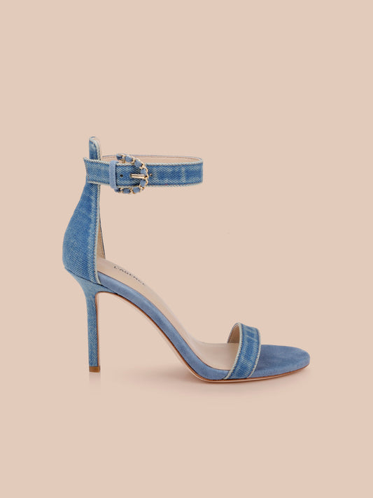Gisele Denim Sandal