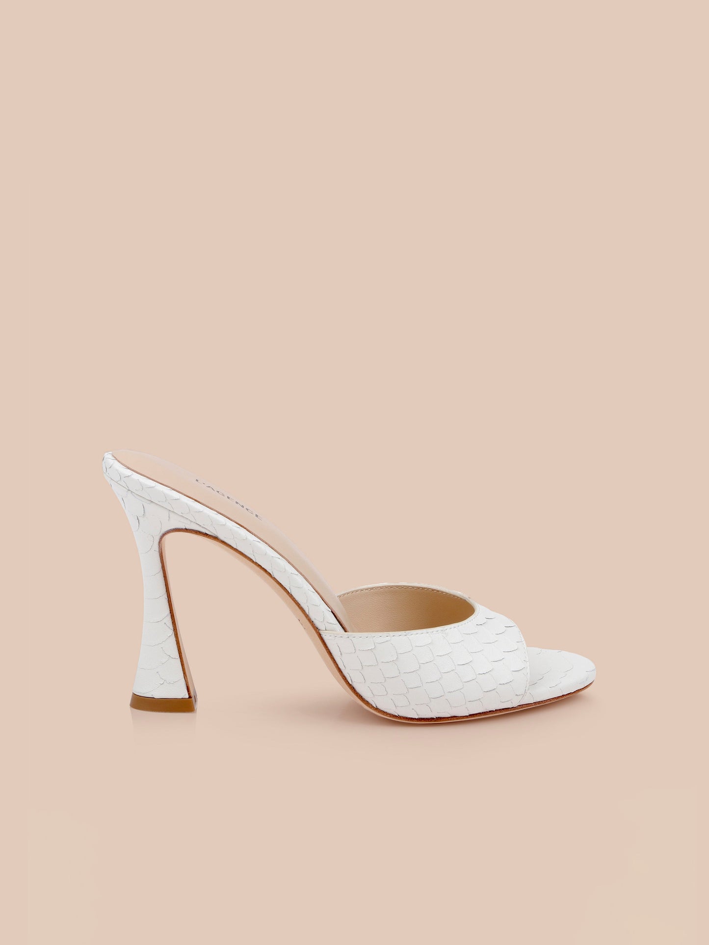 Avery Leather Open-Toe Mule
