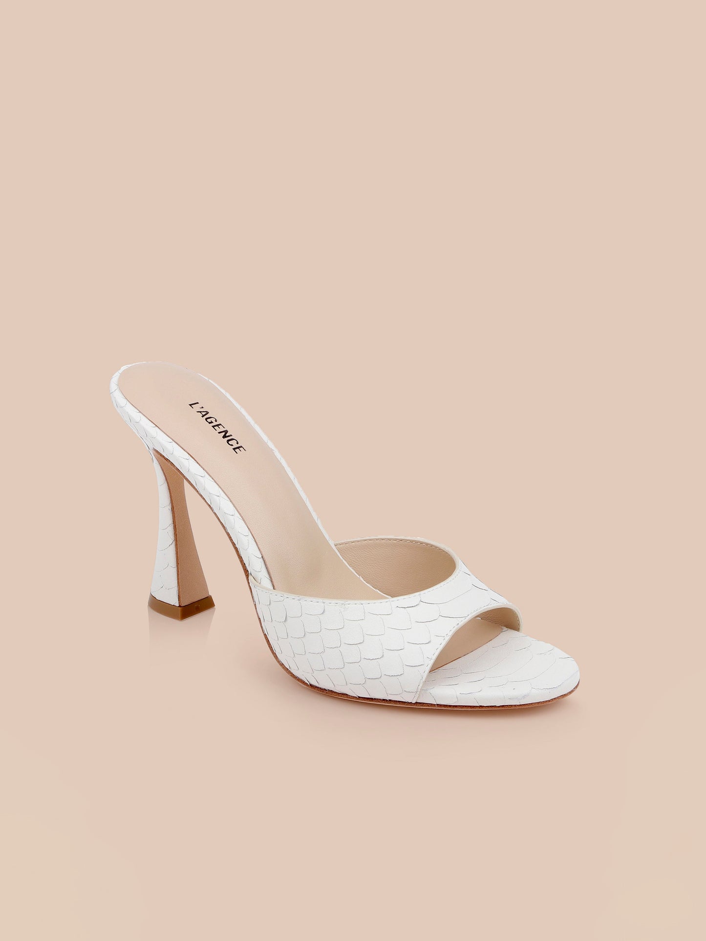 Avery Leather Open-Toe Mule
