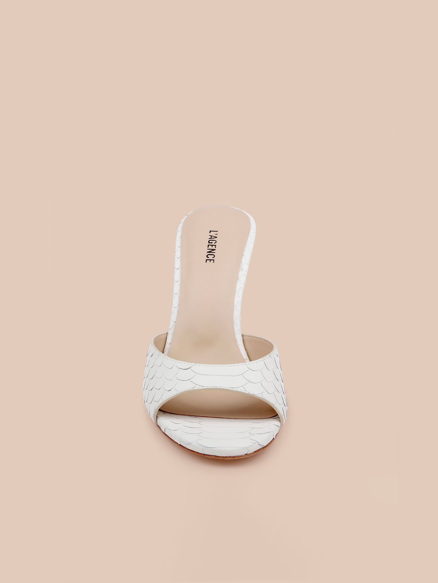 Avery Leather Open-Toe Mule
