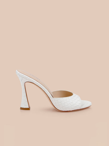 Avery Leather Open-Toe Mule