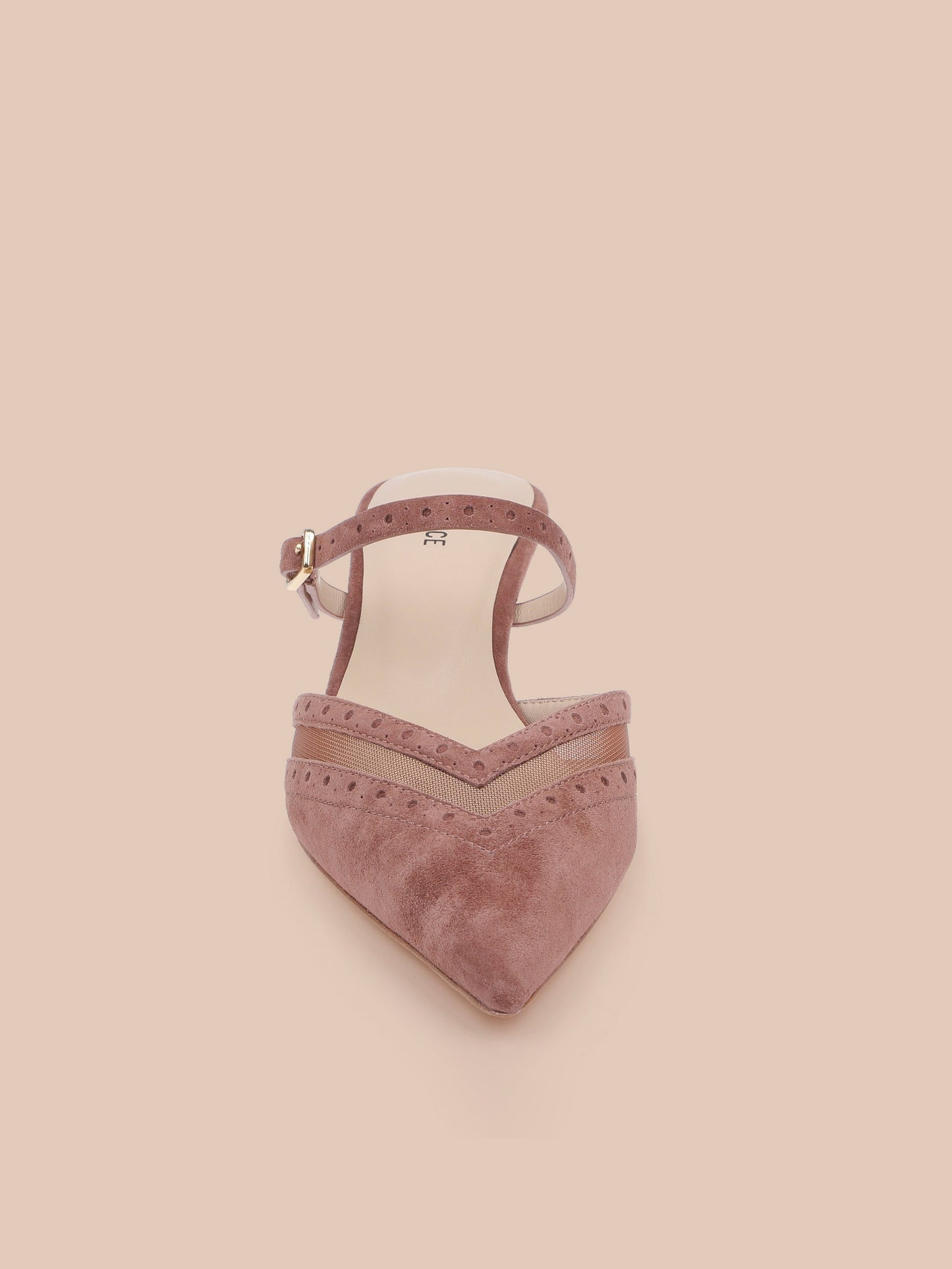 Shelbie Kitten-Heel Mule