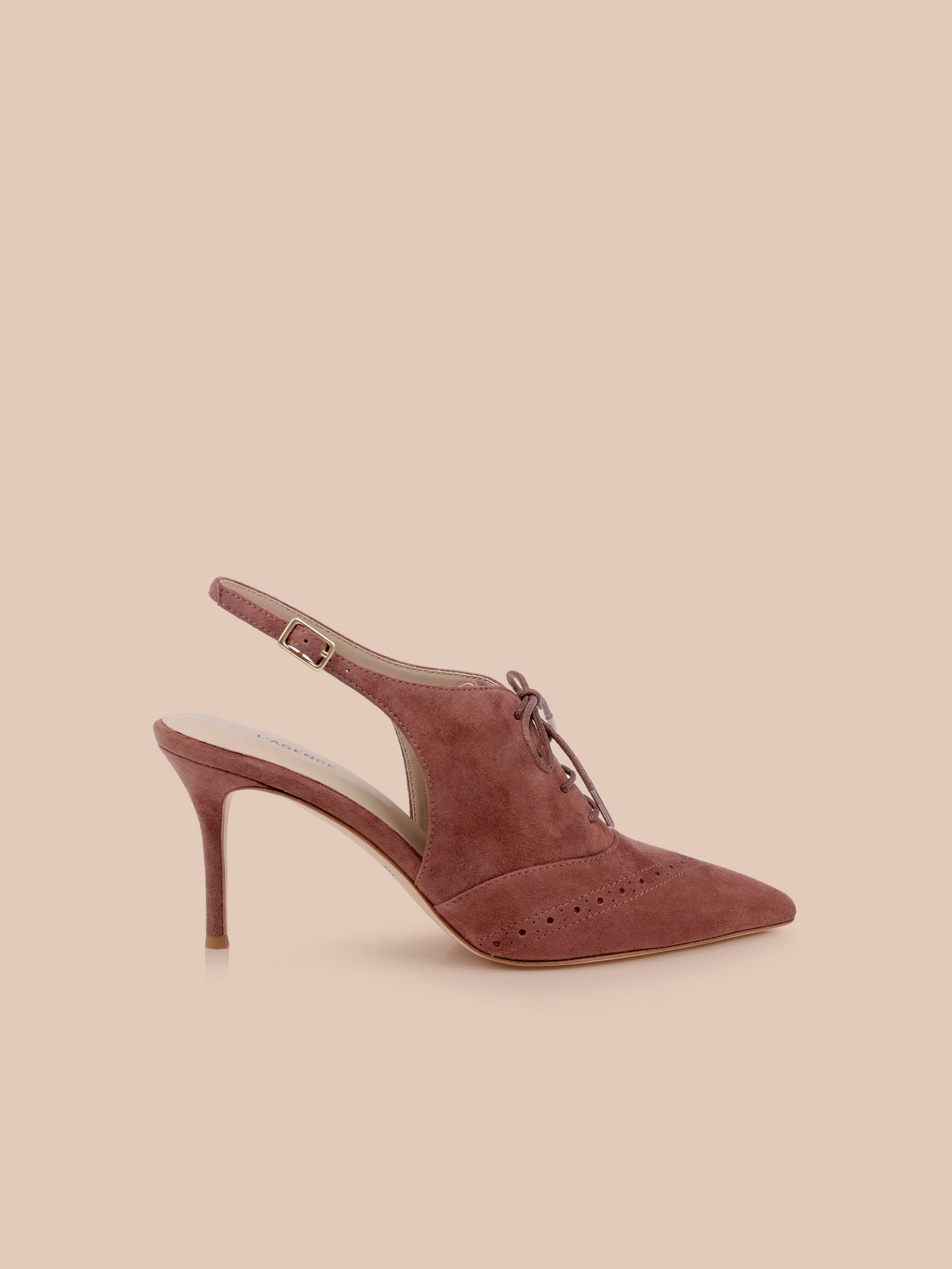 Shreya Suede Slingback Pump