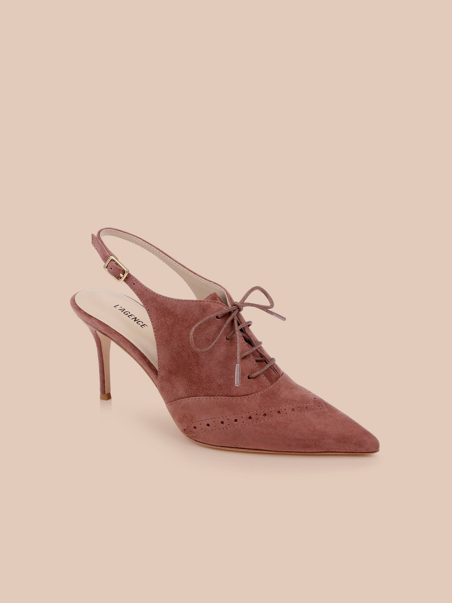Shreya Suede Slingback Pump
