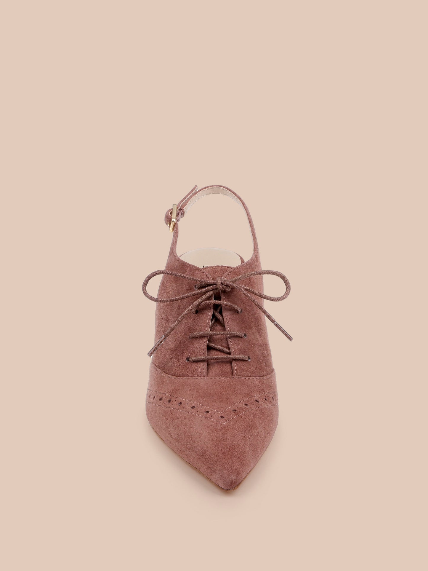 Shreya Suede Slingback Pump