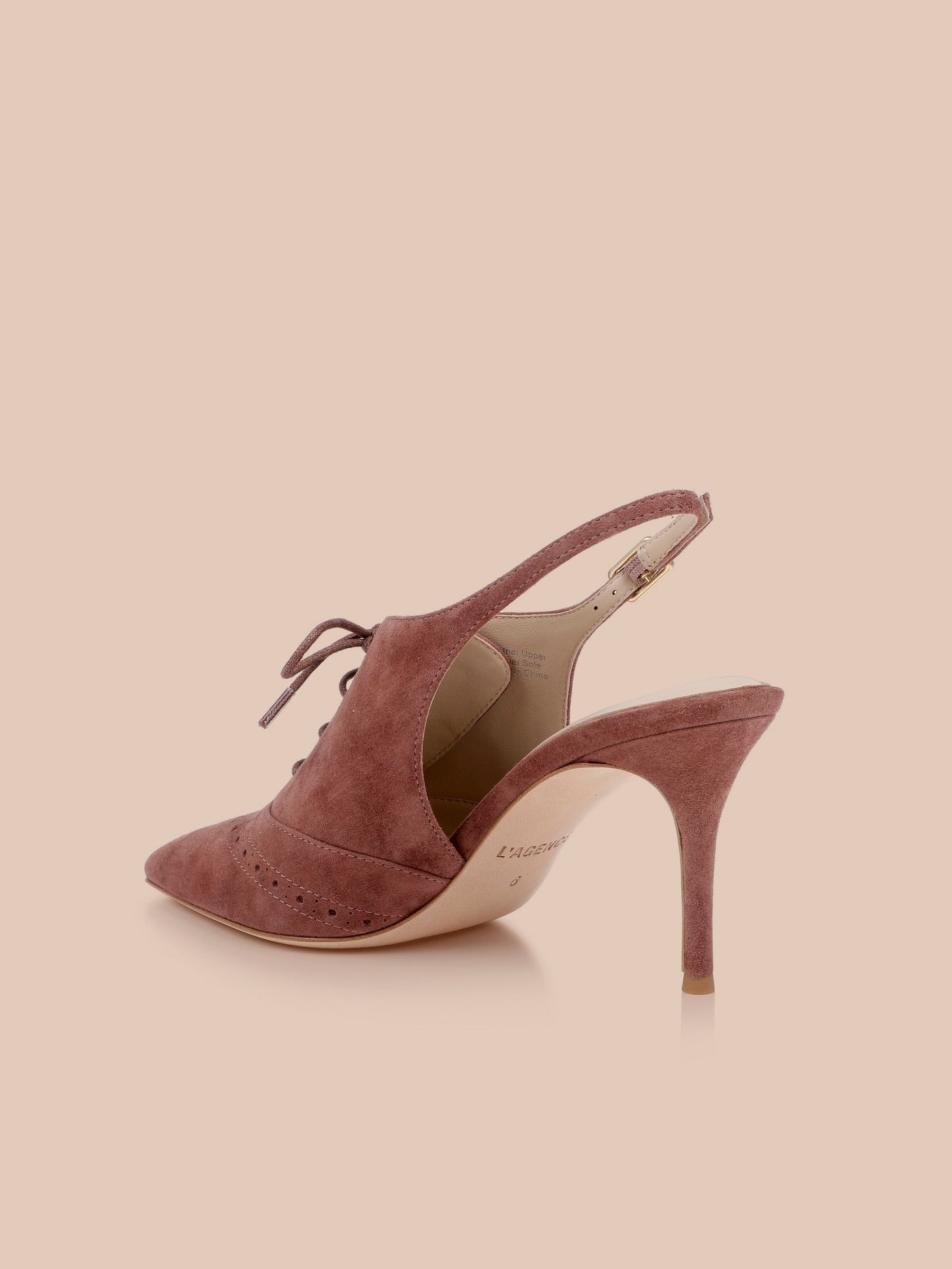 Shreya Suede Slingback Pump