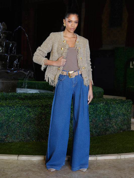 Mireille Fringe Cardigan