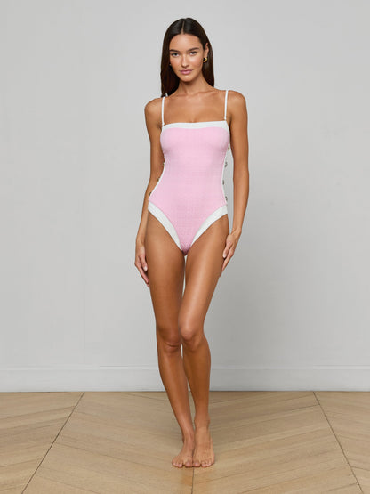Tory Bandeau One-Piece Swimsuit