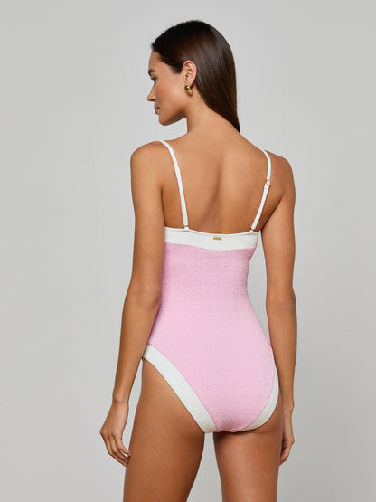 Tory Bandeau One-Piece Swimsuit
