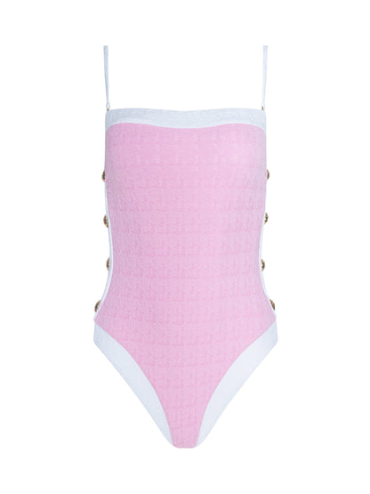 Tory Bandeau One-Piece Swimsuit