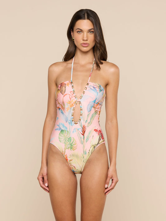 Opus Halter One-Piece Swimsuit