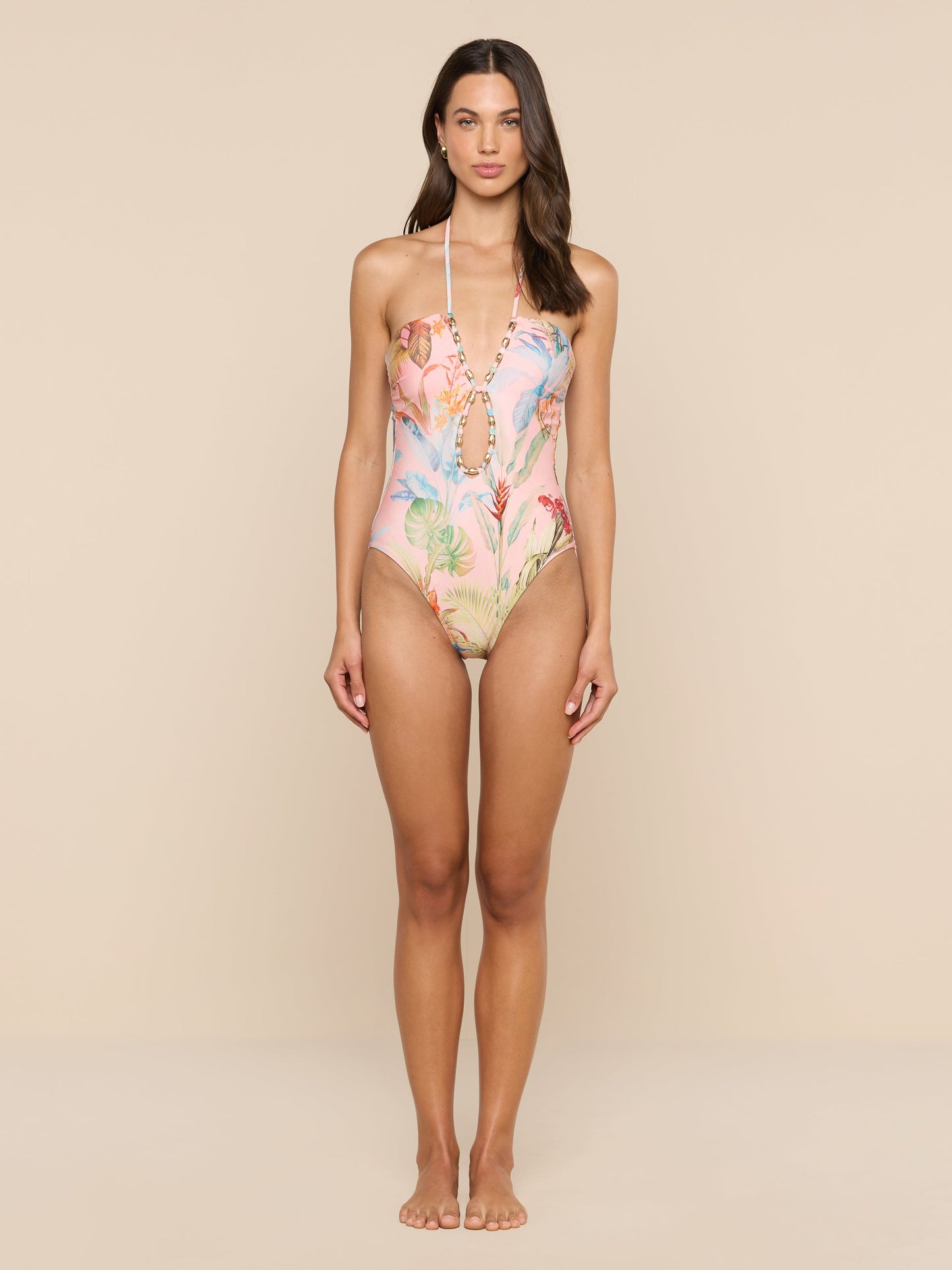 Opus Halter One-Piece Swimsuit