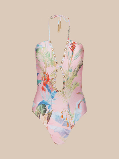 Opus Halter One-Piece Swimsuit