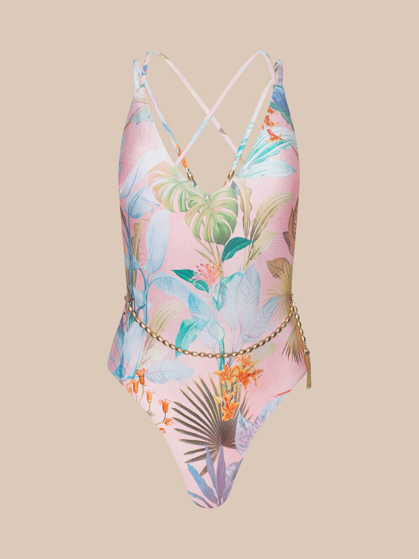 Breana Plunge One-Piece Swimsuit