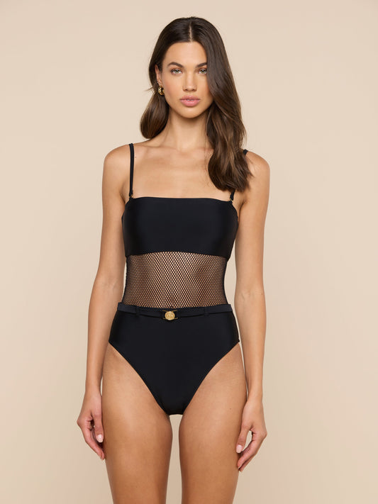 Tory Bandeau One-Piece Swimsuit