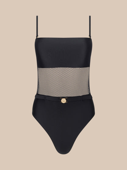 Tory Bandeau One-Piece Swimsuit