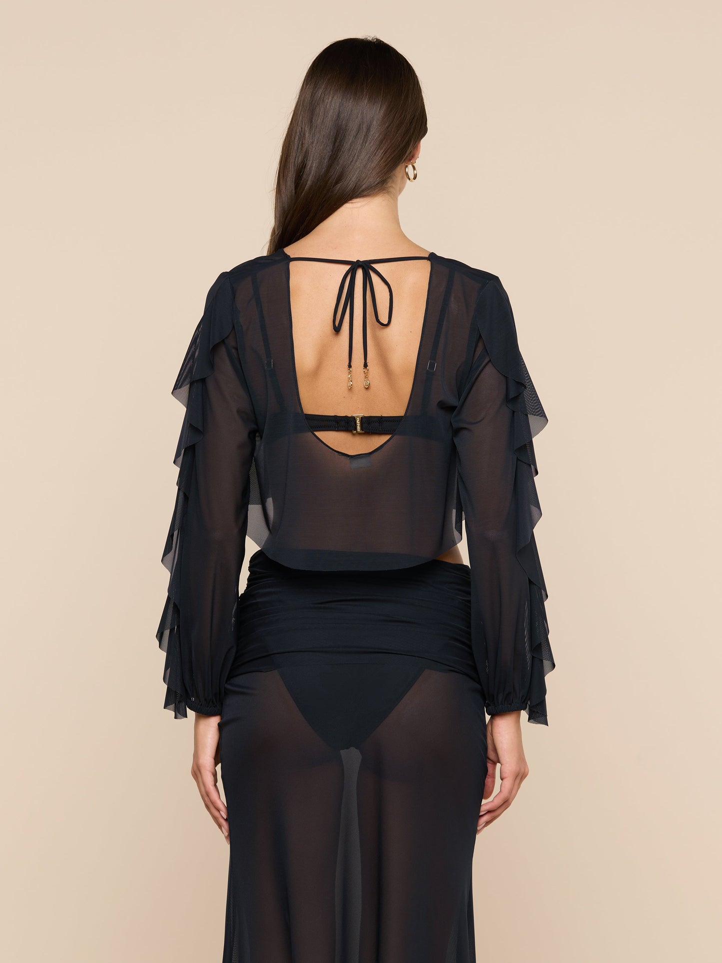 Ambala Mesh Cover-Up Top