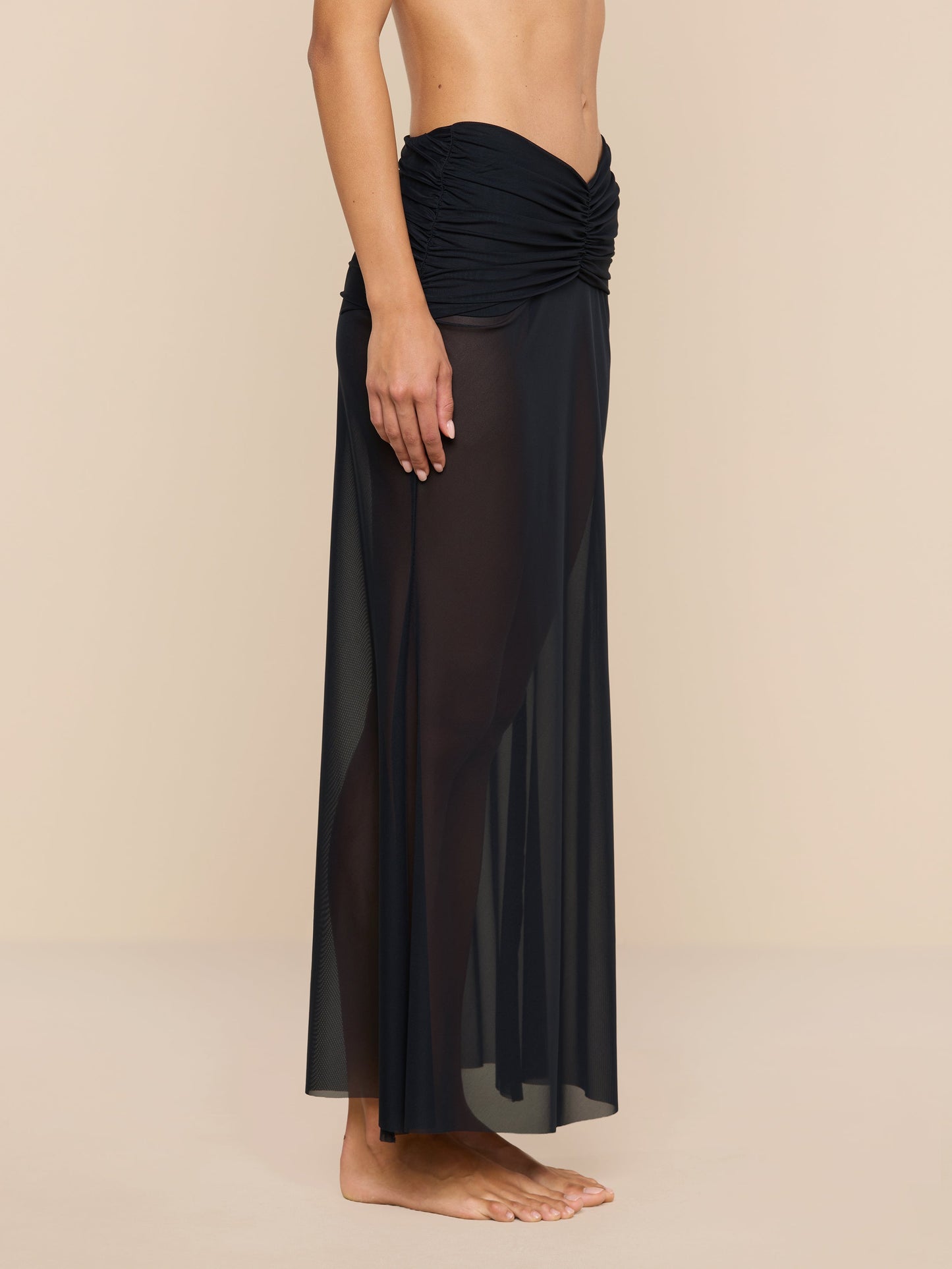 Mahe Mesh Cover-Up Skirt