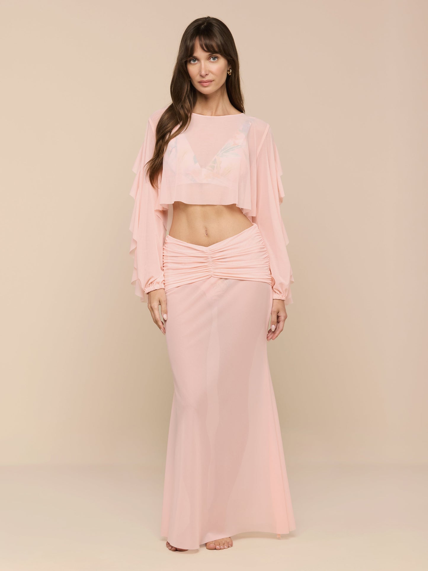 Mahe Mesh Cover-Up Skirt