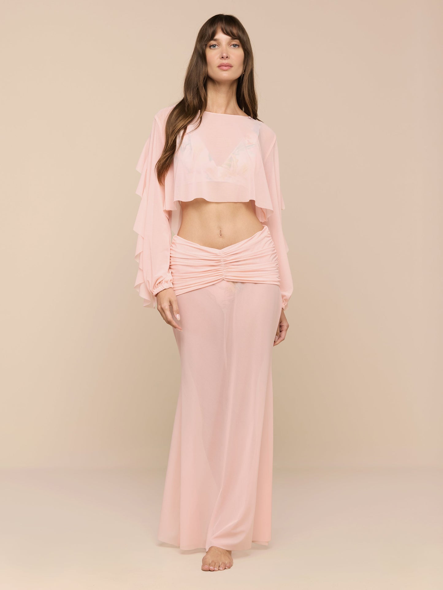 Mahe Mesh Cover-Up Skirt