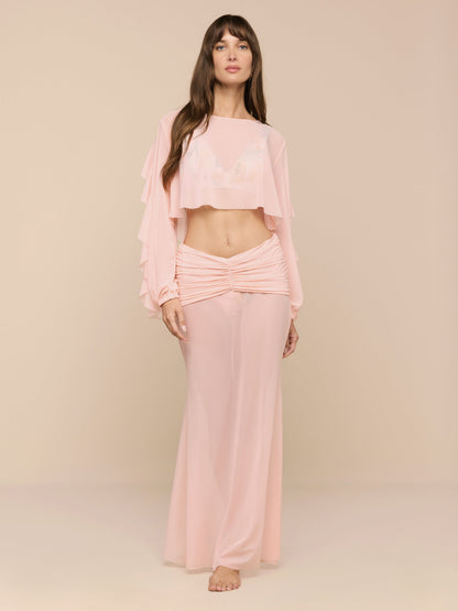 Mahe Mesh Cover-Up Skirt