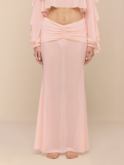 Mahe Mesh Cover-Up Skirt