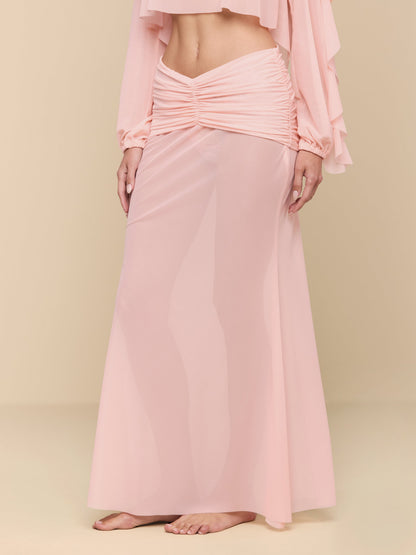 Mahe Mesh Cover-Up Skirt