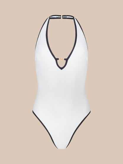 Breana Plunge One-Piece Swimsuit