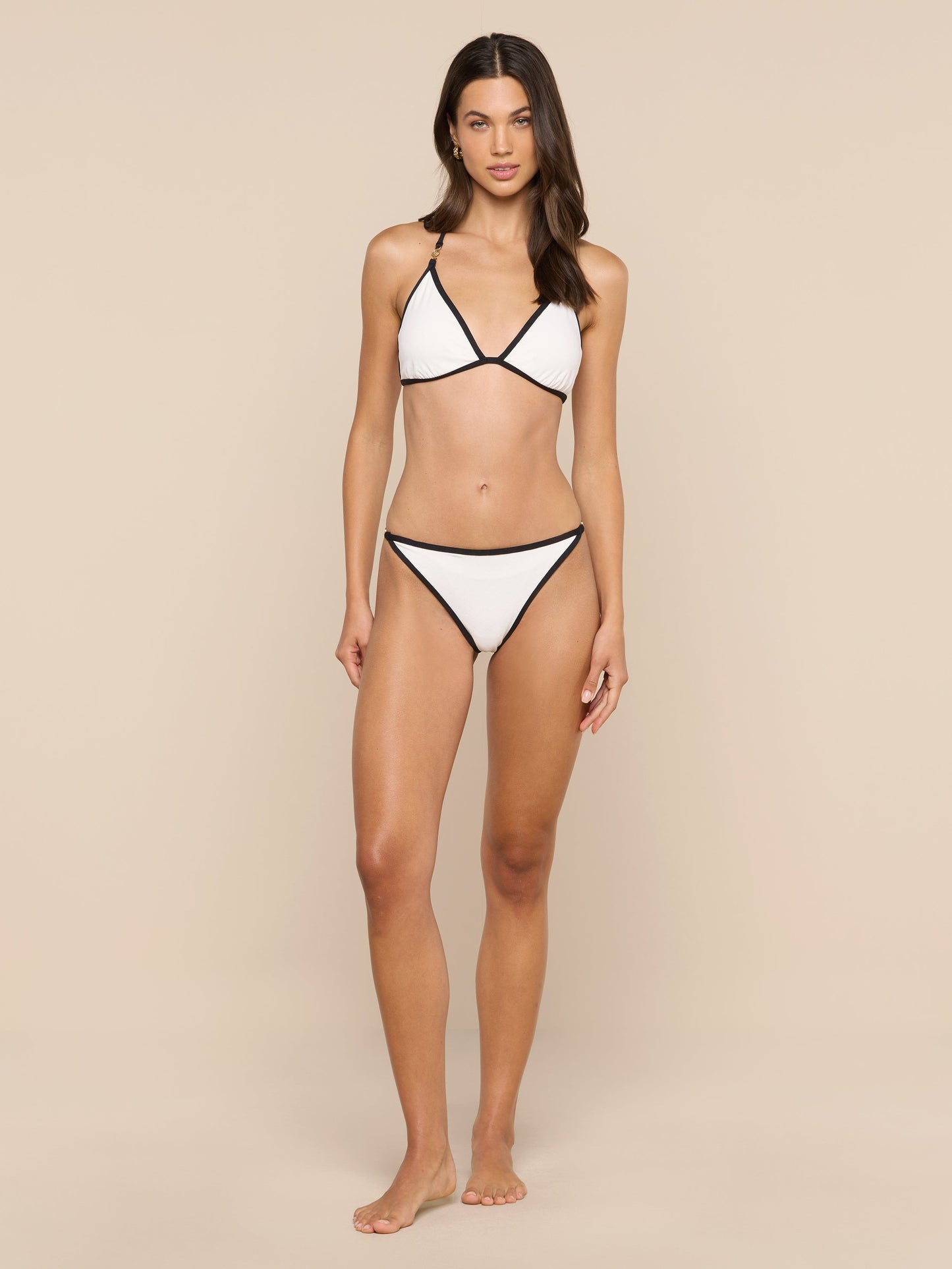Violet String Bikini Bottom